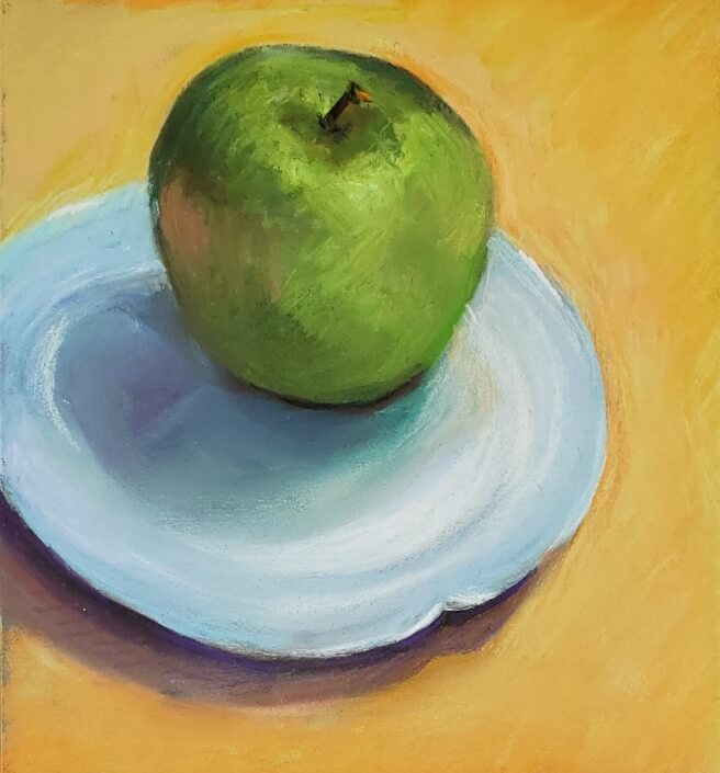 Elaine Ralston – ‘Take A Bite’ – Soft Pastel. 8 H X 10 W $225
