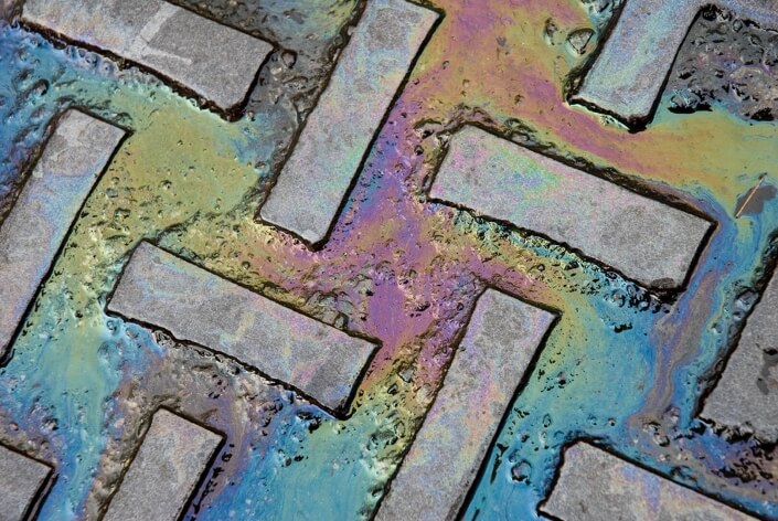 Deborah Mills Thackrey – ‘Woodstock Manhole Cover’ – Photograph. 20 H X 24 W $425