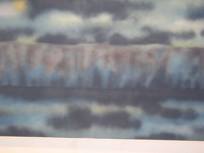 Augie Wiedemann – ‘Hudson Moon’ – Acrylic. 36 H X 48 W $650