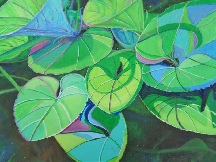 John Kruppa – ‘Floral Delight’ – Acrylic On Canvass. 20 H X 16 W $600