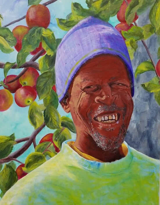Barbara Masterson – ‘Vincent, Once Again’ – Oil On Canvas. 28 H X 22 W $1200